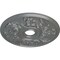 Ekena Millwork Acanthus Twist Ceiling Medallion (Canopies up to 8 3/8"), 23 5/8"OD x 4 5/8"ID x 1 7/8"P, Platinum CM23ACPLS - alternate 3